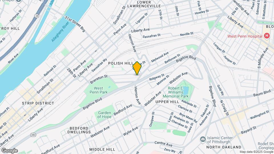 3210 Brereton St Map and Location Details