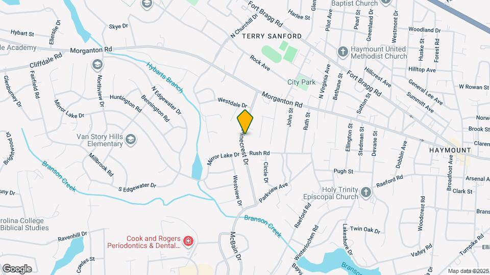 225 Pinecrest Dr Map and Location Details