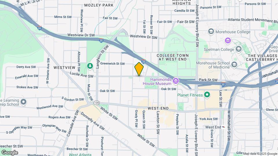 1174 SW Lucile Ave Map and Location Details