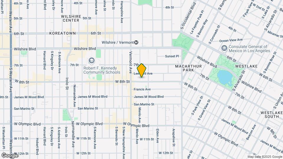 2933 W 8th St Map and Location Details