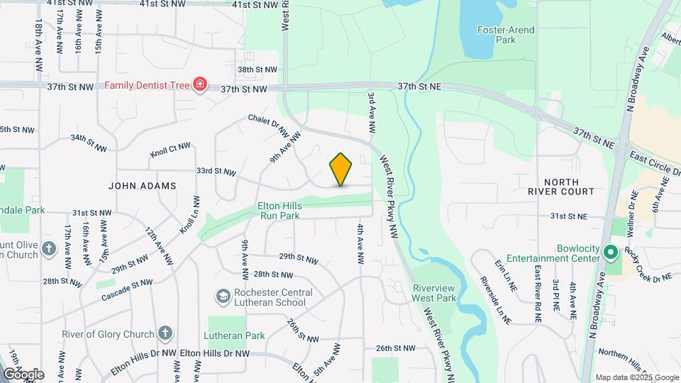 510 Chalet Dr NW Map and Location Details