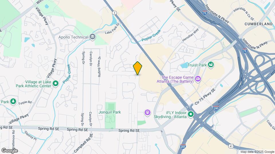 1174 Ridgecrest Ln SE Map and Location Details