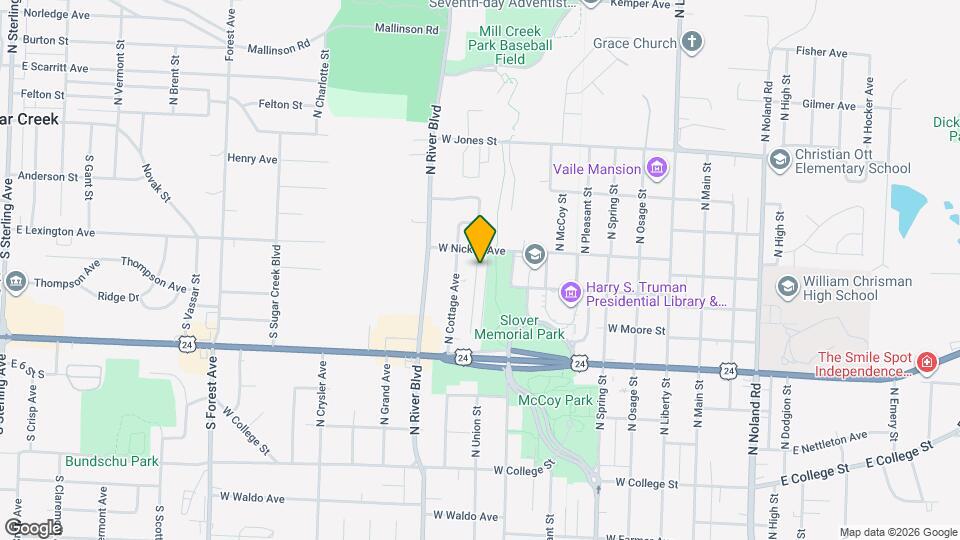 1210 N Union St Map and Location Details