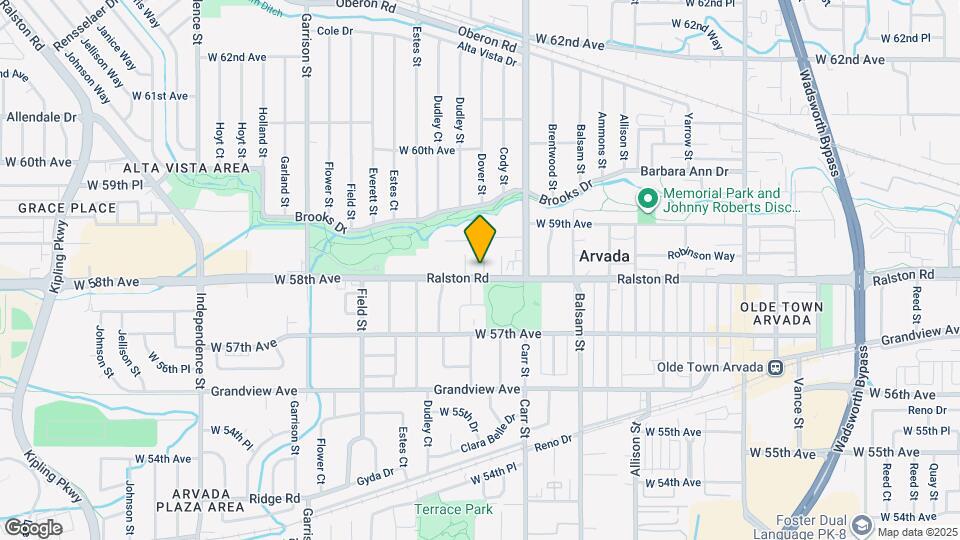 8565 Ralston Rd Map and Location Details