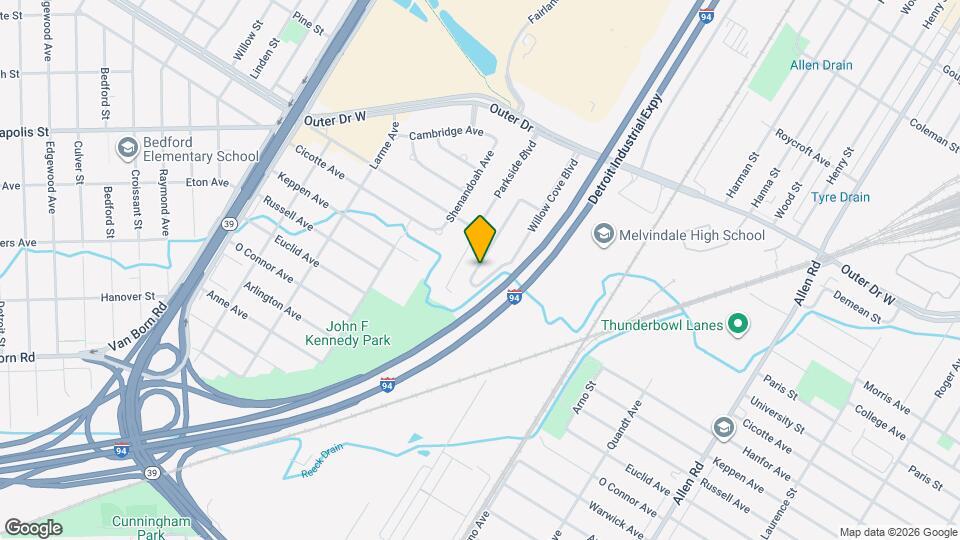 The Cove at Allen Park - Allen Park, MI Map and Location Details