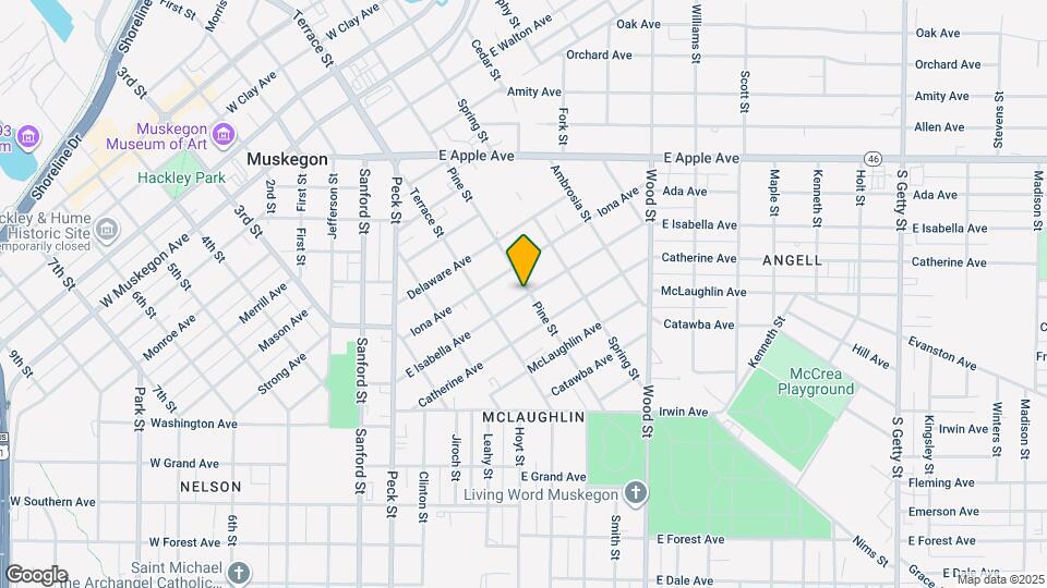 1209 Pine St, Unit 1209 Pine Apt #2 Mapa y Detalles de la Ubicación