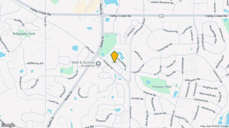 8598 Quarry Ridge Ln, Unit I Mapa y Detalles de la Ubicación