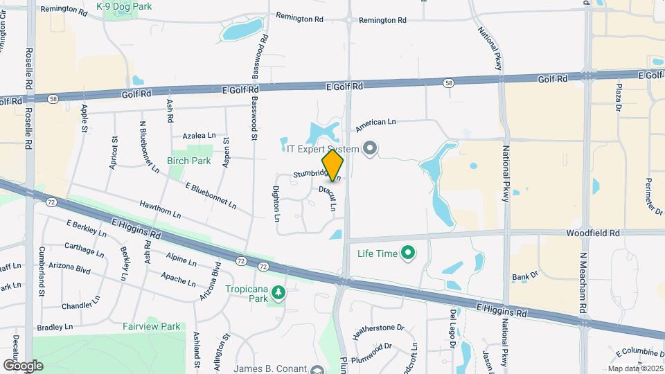 839 Dracut Ln Map and Location Details