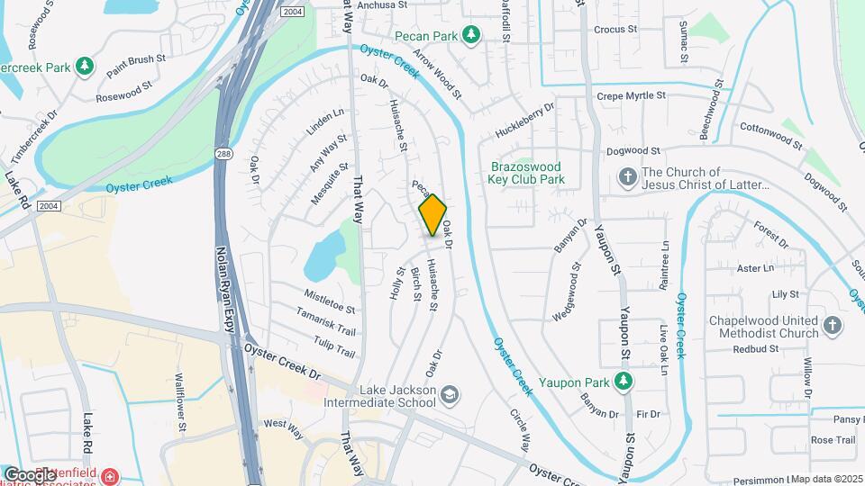 301 Huisache St Map and Location Details