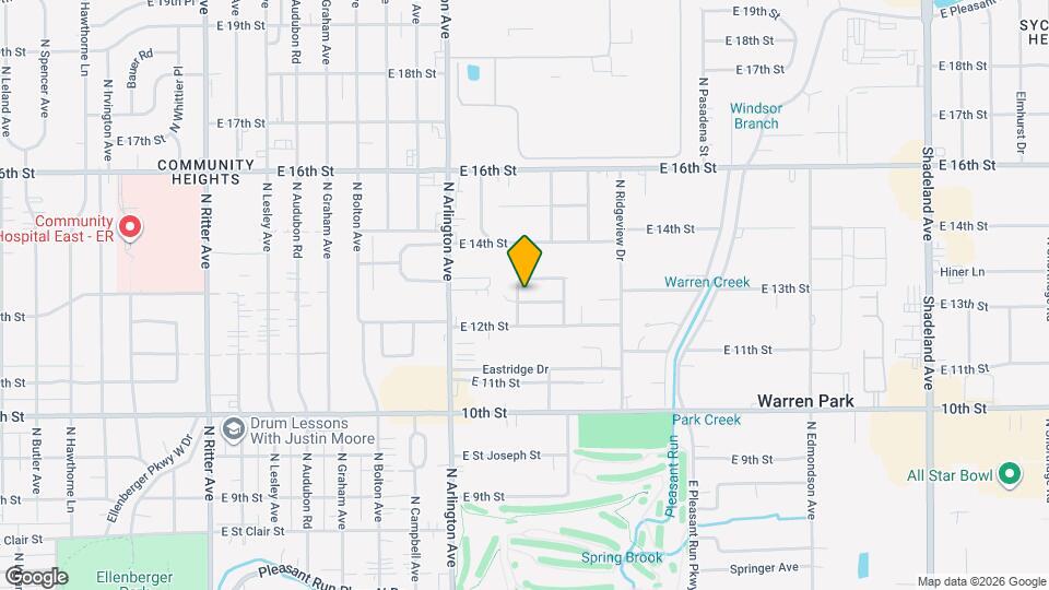 6134 Nelson Pl Map and Location Details