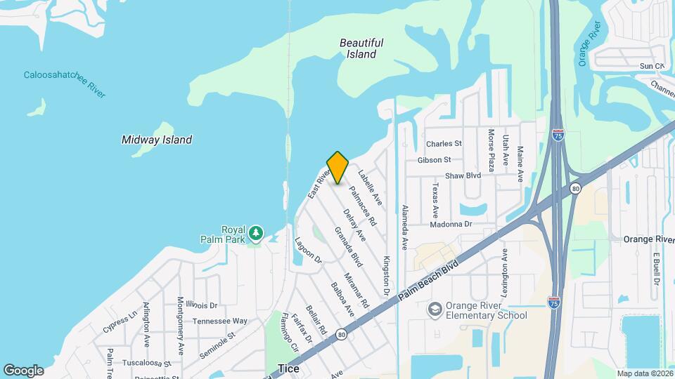 215 Delray Ave Map and Location Details