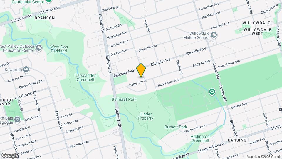 318 Betty Ann Dr Map and Location Details