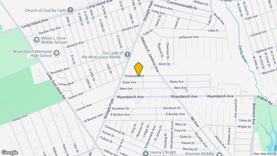 42 Parkway Blvd Mapa y Detalles de la Ubicación