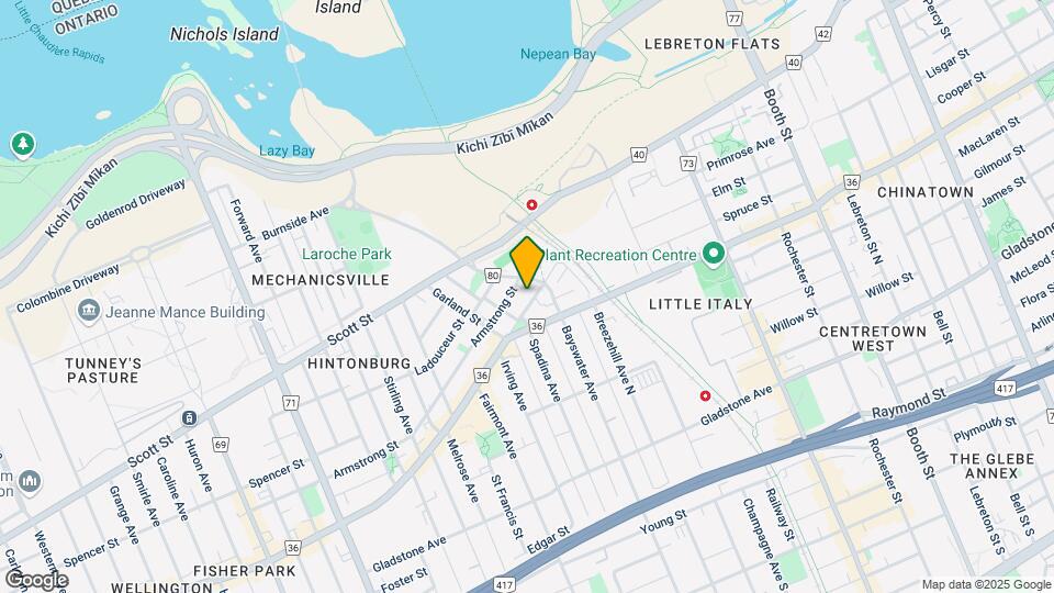 943-943 Wellington St. W Map and Location Details