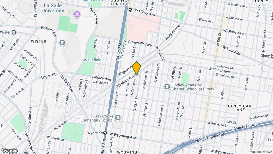 5149 N Camac St Map and Location Details