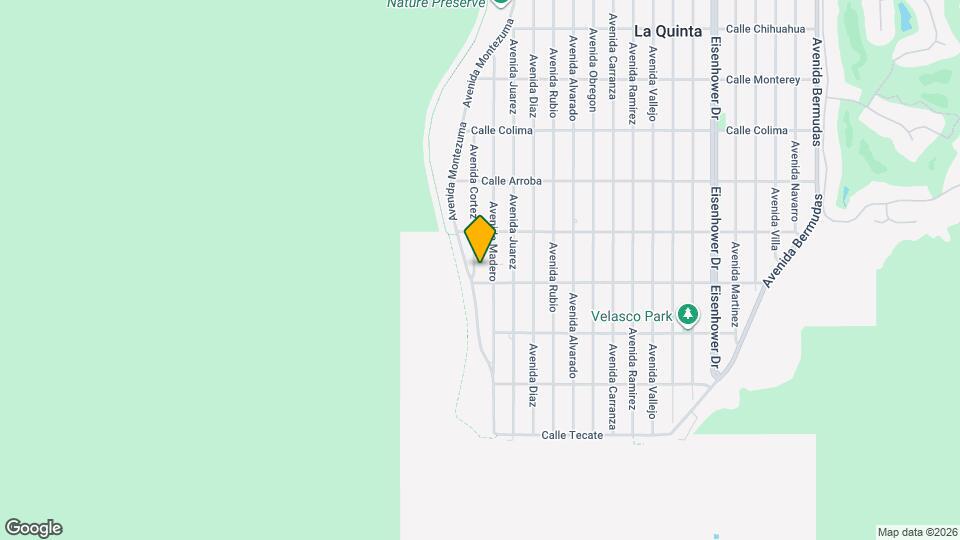 54190 Avenida Cortez Map and Location Details
