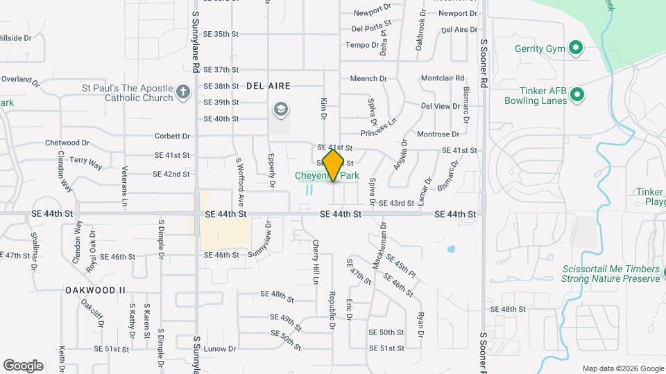 4309 Huntly Dr Map and Location Details