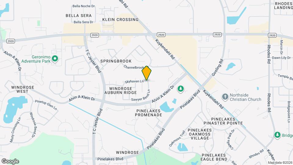 5802 Sawyer Bend Ln Map and Location Details