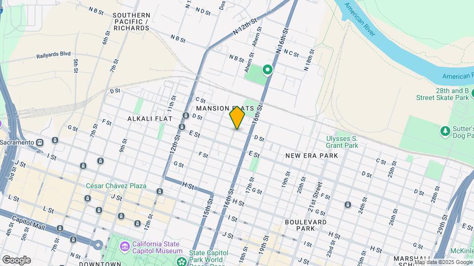 401 15th St Map and Location Details