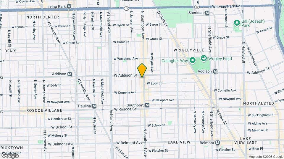 3546 N Southport Ave Map and Location Details