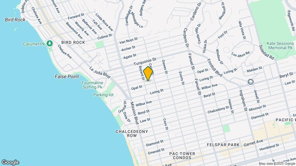 944 Opal St Mapa y Detalles de la Ubicación