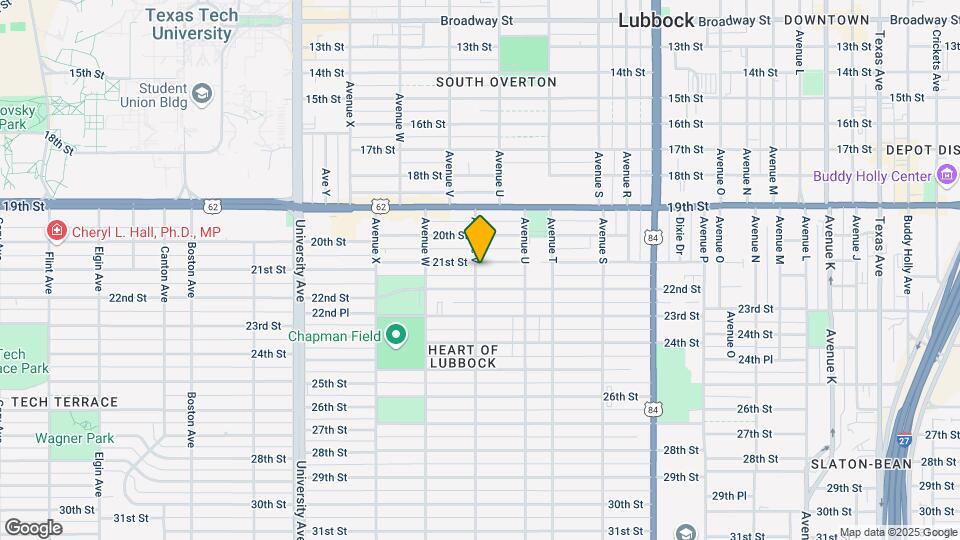 2123 21st St Map and Location Details