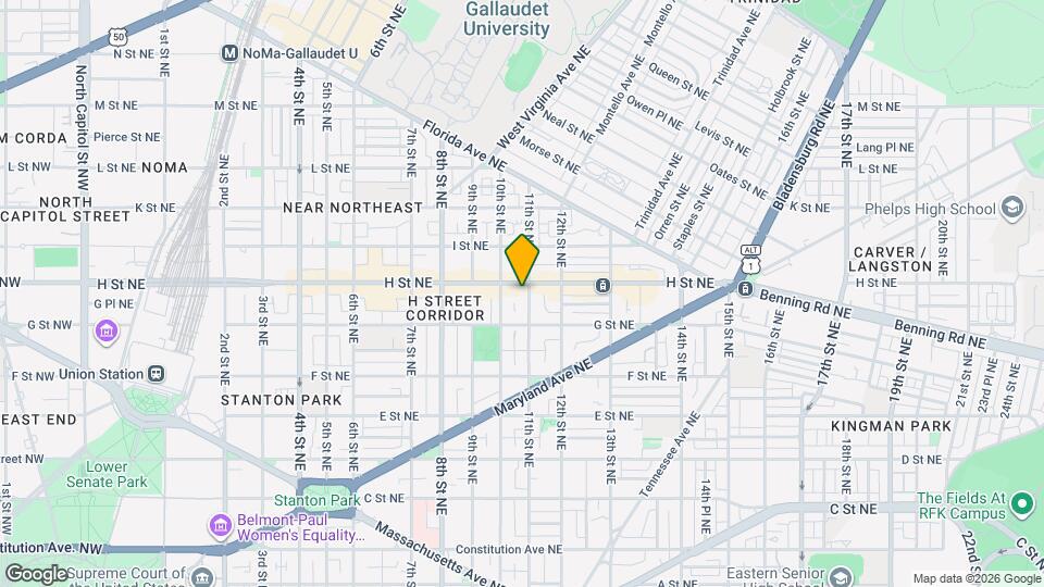 738 11th St NE Map and Location Details