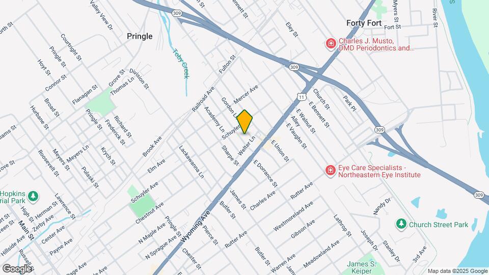 37 W Dorrance St Map and Location Details