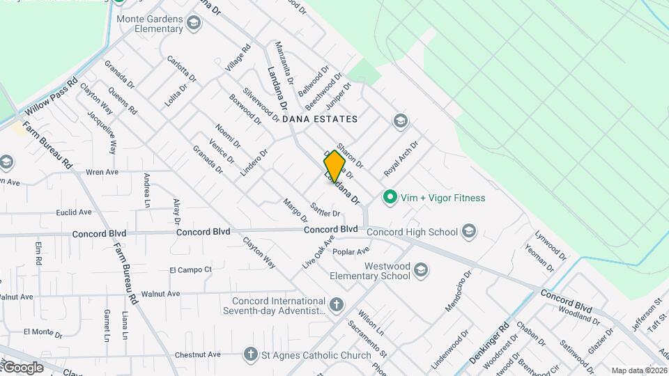 1765 Landana Dr Map and Location Details