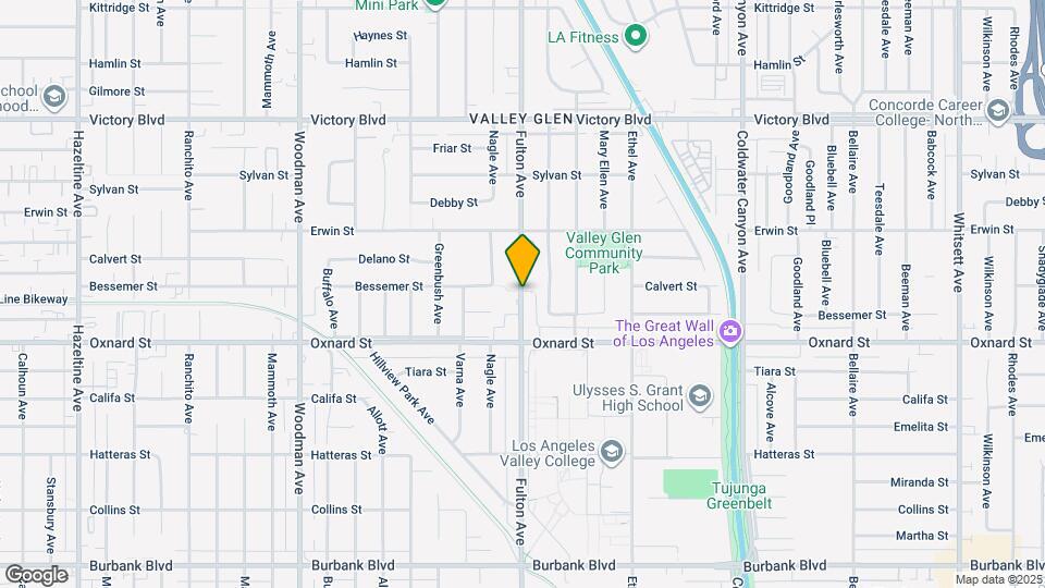 6062 Fulton Ave Map and Location Details