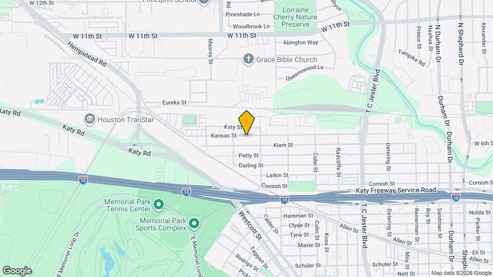 5821 Kansas St Map and Location Details