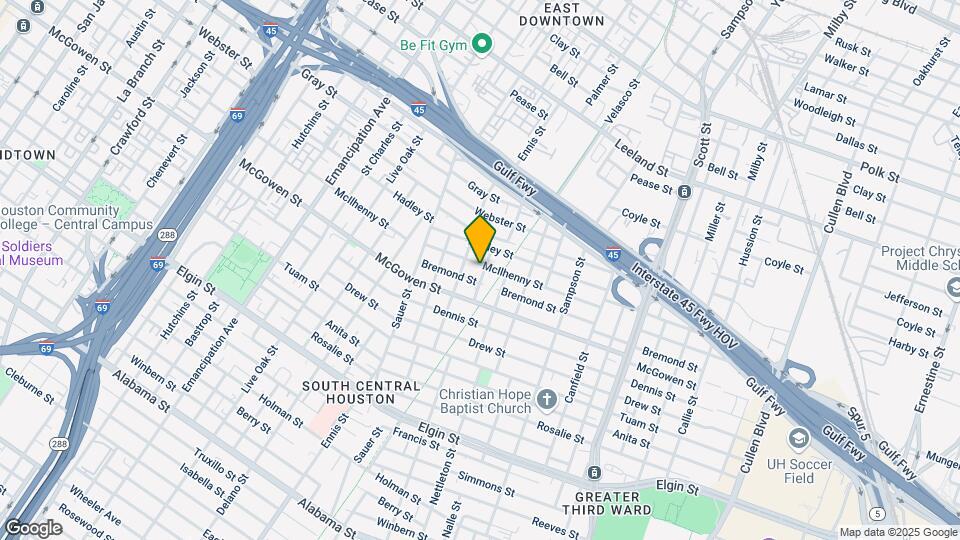 2404 Burkett St. Map and Location Details