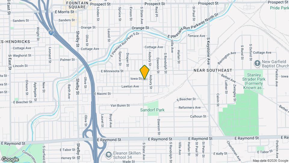 1741 S State Ave Map and Location Details