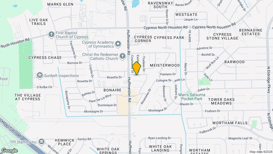 13723 Pepper Knoll Dr Map and Location Details
