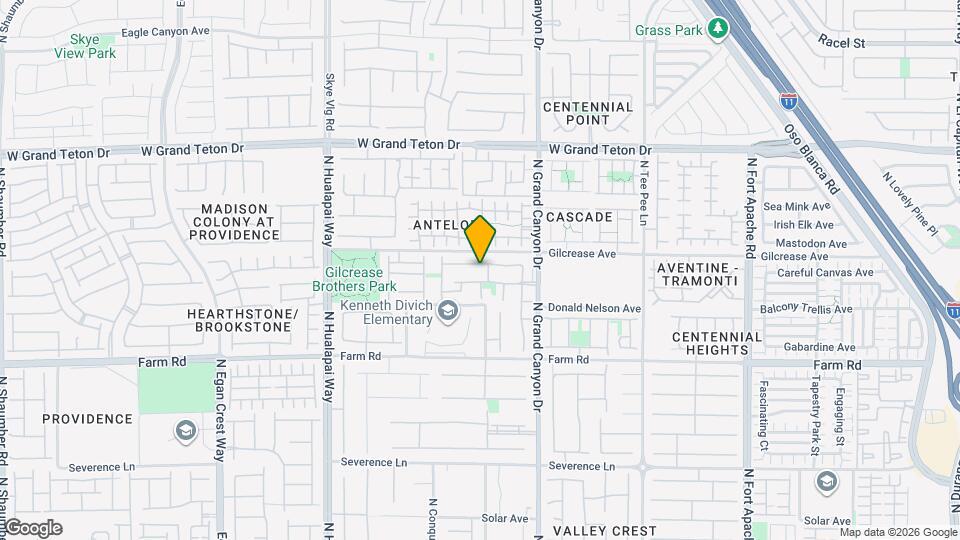 9721 Sienna Valley Ave Map and Location Details