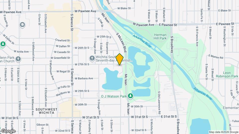 535 W 27th St S Map and Location Details