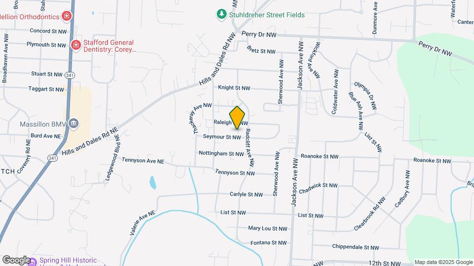 7335-7339 Seymour Ave Mapa y Detalles de la Ubicación