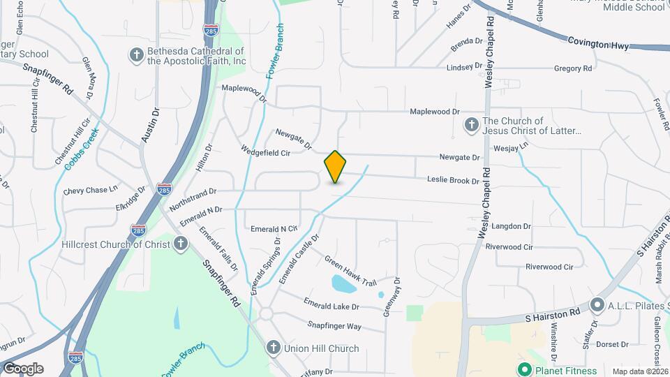 4064 Canby Ln, Unit A Map and Location Details
