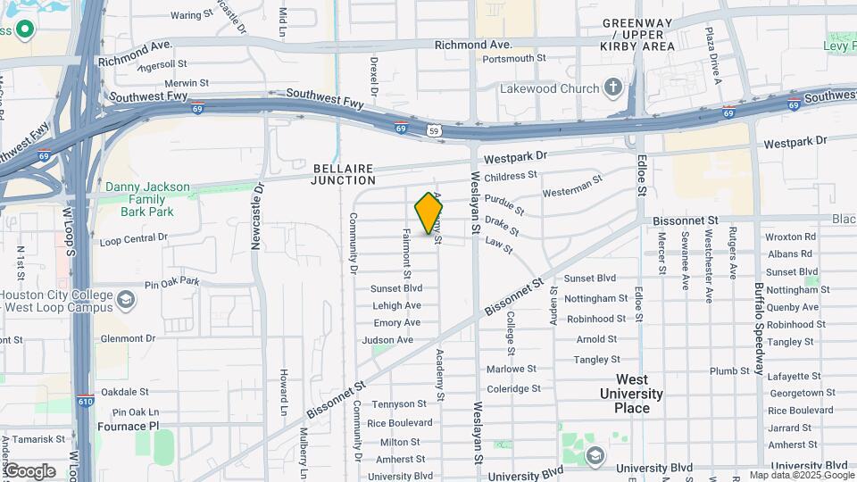 4111 Law St Map and Location Details