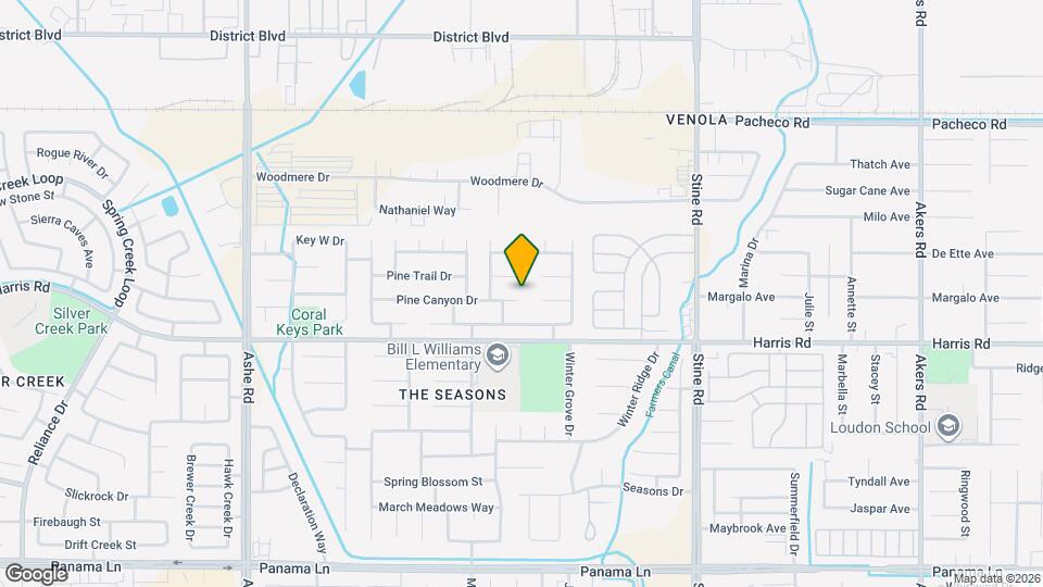 5504 Pine Canyon Dr Map and Location Details