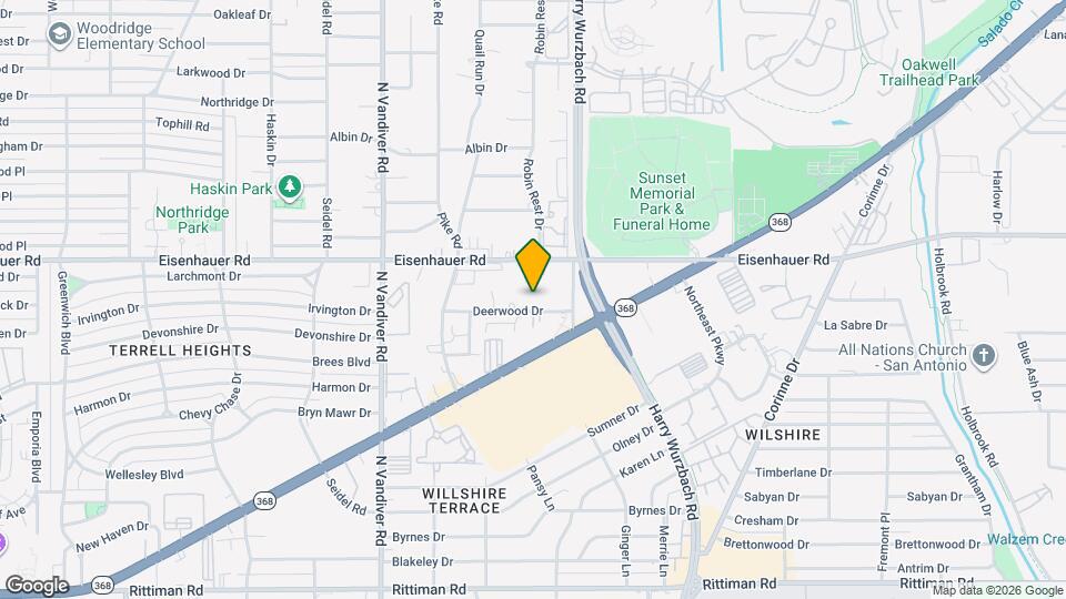 245 Deerwood Dr Map and Location Details