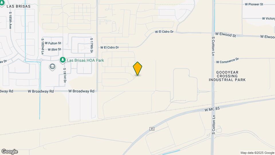 17655 W Pueblo Ave Mapa y Detalles de la Ubicación