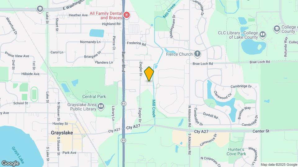 660 Oriole Ct, Unit 1A Map and Location Details