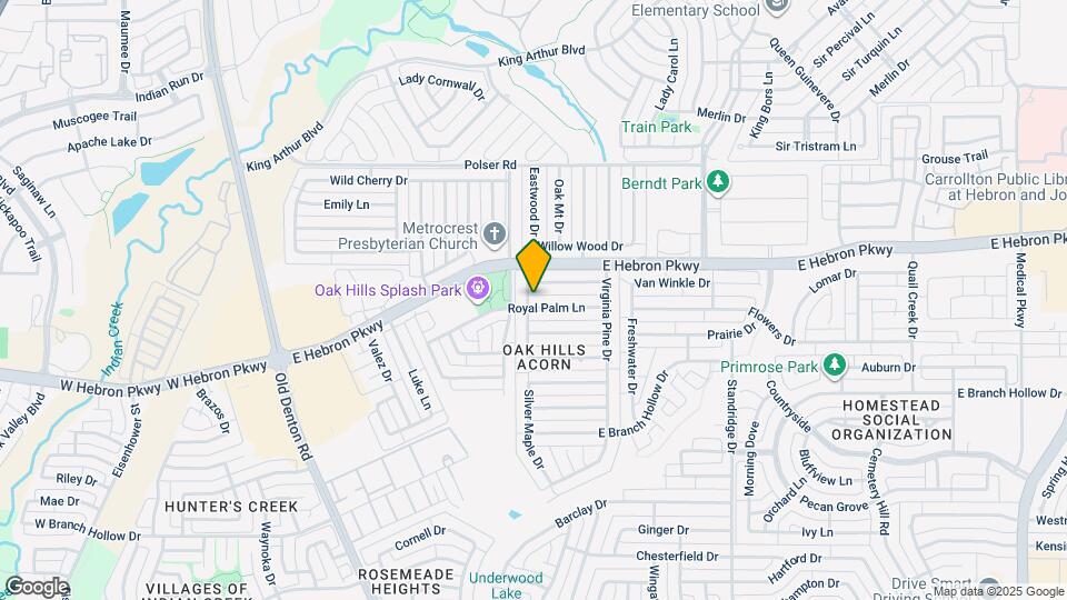1301 Royal Palm Ln Map and Location Details