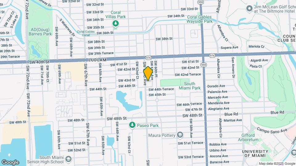 4317 SW 62nd Ave Mapa y Detalles de la Ubicación