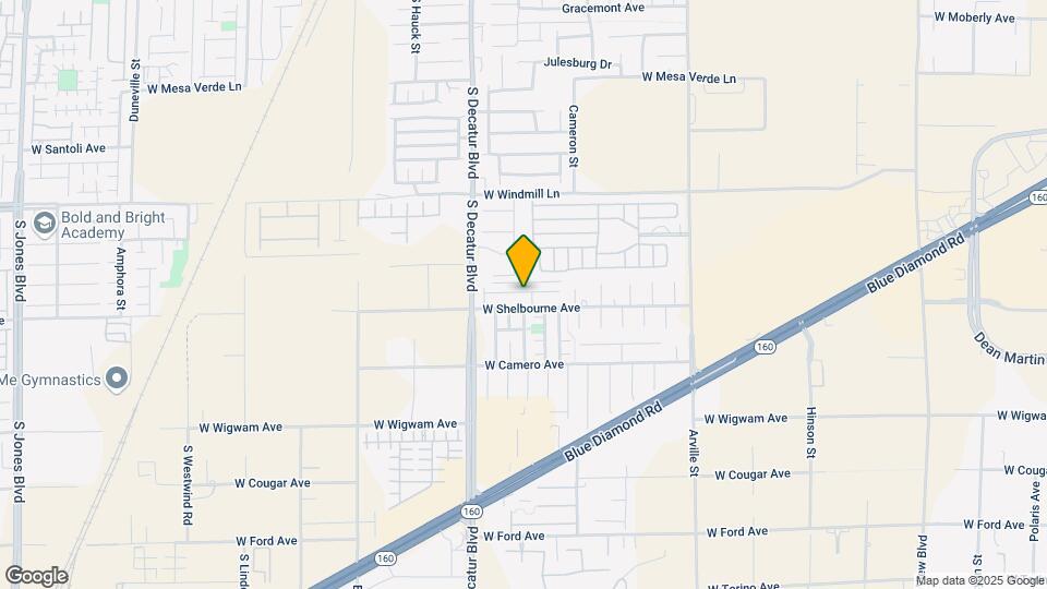 4795 Golden Shimmer Ave Map and Location Details