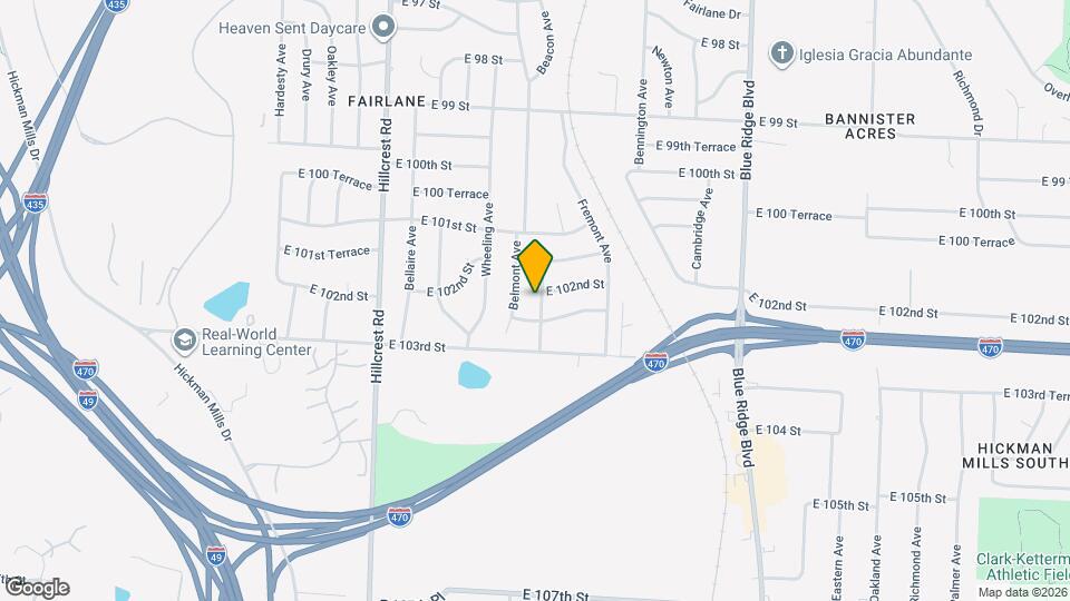 10202 Beacon Ave Map and Location Details