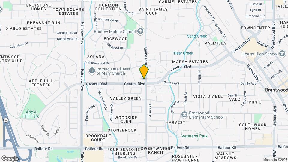 1015 Dellwood Ct Map and Location Details
