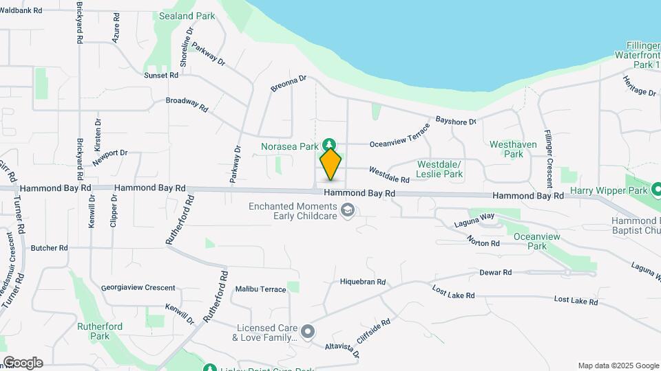 5616 Hammond Bay Rd Map and Location Details