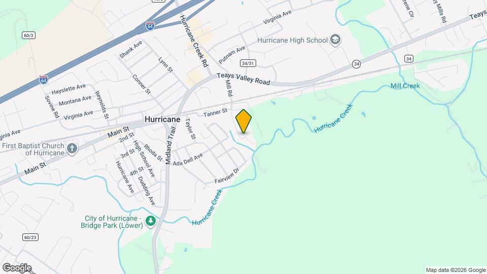 421 Mill Rd Map and Location Details